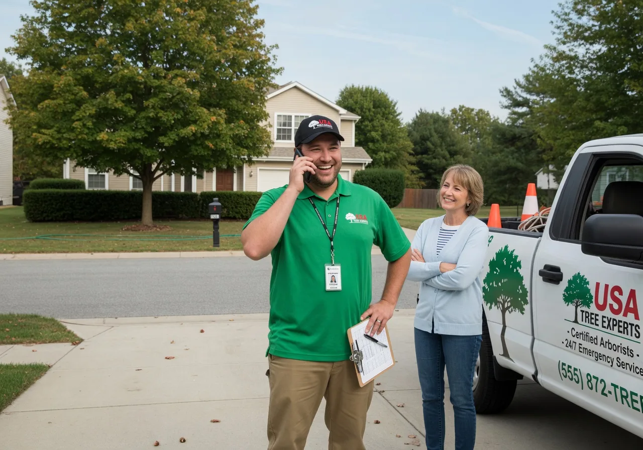 Tree Bucket Truck Service in Fishersville, VA